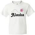 thumbnail image 3 of Inktastic Alaska Butterfly Youth T-Shirt, 3 of 5