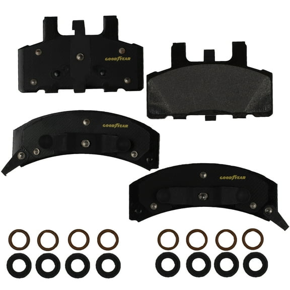 Goodyear Brakes GYD369 Automotive Carbon Ceramic Truck and SUV Front Brake Pads