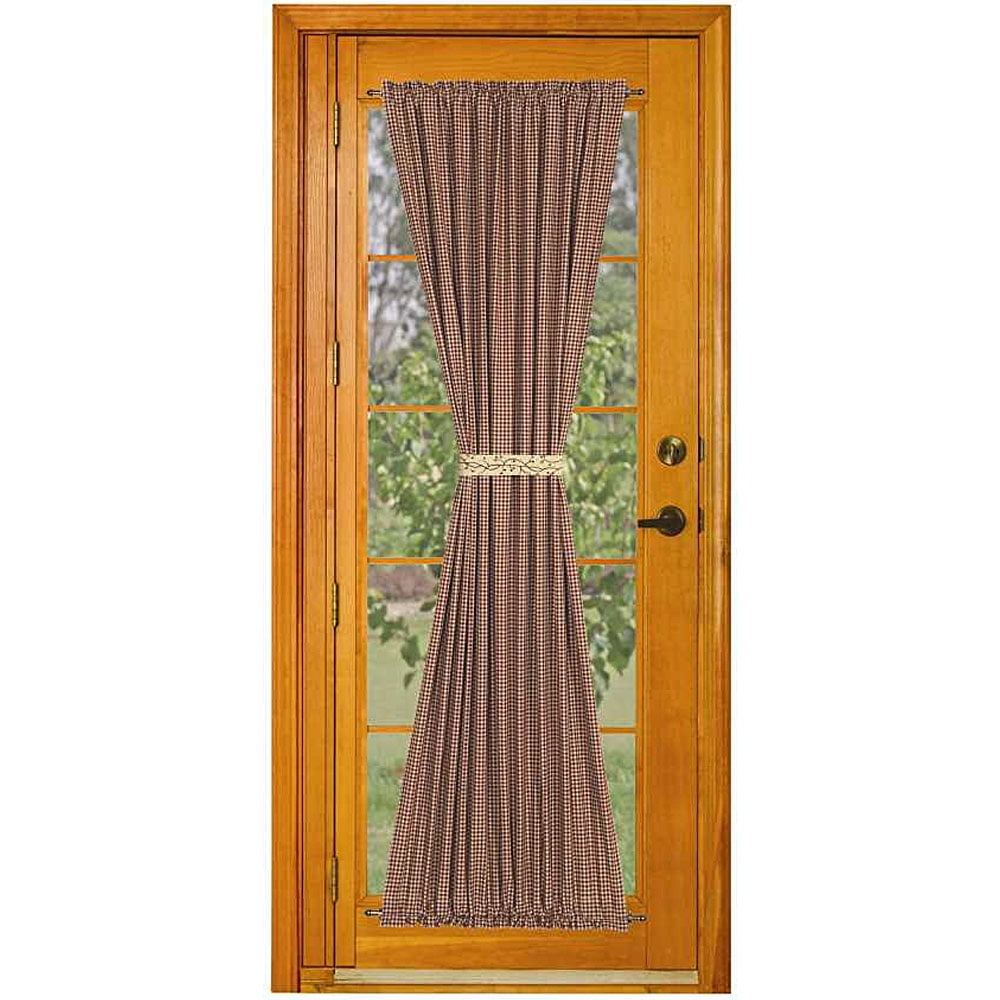 Checker Berry French Door Panel Walmart Com