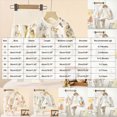 thumbnail image 3 of xaweyi Infant Toddler Boys Girls Cute Cartoon Long Sleeve Homewear Set Breathable Soft Comfortable Indoor Loungewear Outfit Size 0-3 Months, 3 of 4