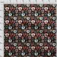 thumbnail image 4 of oneOone Polyester Spandex Black Fabric Kids Animal Sewing Material Print Fabric By The Yard 56 Inch Wide, 4 of 4