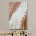 thumbnail image 3 of wall26 Canvas Print Wall Art Rust Tan Brown Paint Stroke Landscape Abstract Shapes Illustrations Modern Art Decorative Minimal Relax/Calm Zen for Living Room, Bedroom, Office - 16x24 inches, 3 of 5