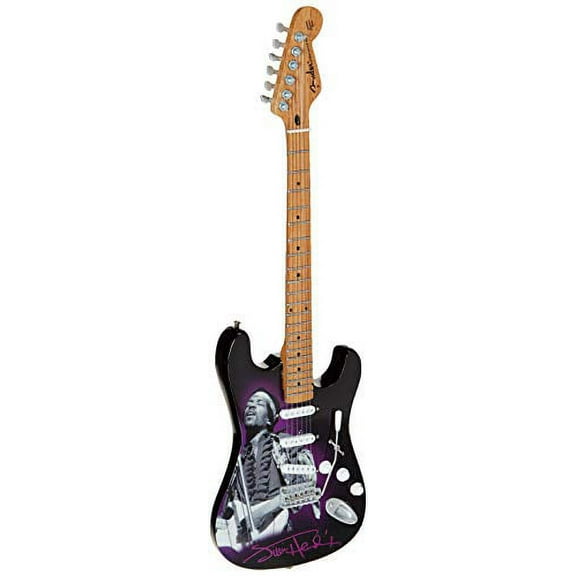 AXE HEAVEN JIMI HENDRIX PHOTO TRIBUTE FENDER STRAT MINI GUITAR REPLICA
