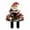 A, variant on DefiDgd Dwarf Garden Stakes,Acrylic 2D Flat Gnome Ornament for Outdoor Pathway Yard Lawn Pot Plant Decorative Accessories(D)