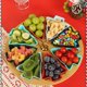thumbnail image 1 of Juego de 8 platos para frutos secos con diseño de árbol de Navidad (8 piezas + 1 bandeja) de Blaxill en liquidación: plato para frutos secos y postres, plato para dulces y aperitivos para fiestas,, 1 of 8
