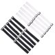 thumbnail image 5 of 10 Uds. Bandas de cinturón de caña de pescar Cable Tie Wrap -2 colores a elegir negro Cola Cinturones de caña de pescar, 5 of 8