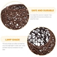 thumbnail image 2 of Shisuyan Paper Rattan Ball Lamp Shade Home Ceiling Light Table Light Cover, 2 of 8