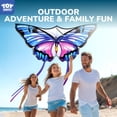 thumbnail image 2 of Butterfly Kite Toy Life Giant de 123 cm con cuerda de 100 m para niños de 4 a 8 años, 2 of 8