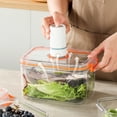 thumbnail image 1 of Ovzne Food Grade Preservation Box Home Refrigerator Safe Storage Of Vegetables And Fruit Microwaveable Sealed Preservation Box To Help On Clearance, 1 of 6