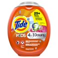 thumbnail image 1 of Detergente para ropa Tide PODS 4 en 1 con Downy 73 unidades, 1 of 8