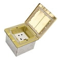 thumbnail image 3 of Floor Electrical Outlet,Concealed Floor Socket Brass Floor Socket Floor Receptacle Highly Recommended, 3 of 14
