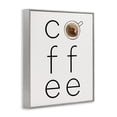thumbnail image 3 of Stupell Industries Modern Coffee Text & Mug Gray Framed Giclee Art, 11 x 14, by Corinne Rose Designs, 3 of 7