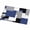 Blue Gray, variant on 3ft Area Rug,Grey Art Color Block Geometry Grid Washable Large Rugs Soft Non-Slip Floor Rug Abstract Non-Shedding Indoor Carpets for Living Room Bedroom Home Office Nursery