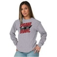 thumbnail image 4 of Sprawl and Brawl Muay Thai Fight Long Sleeve TShirt Men Women Brisco Brands S, 4 of 6