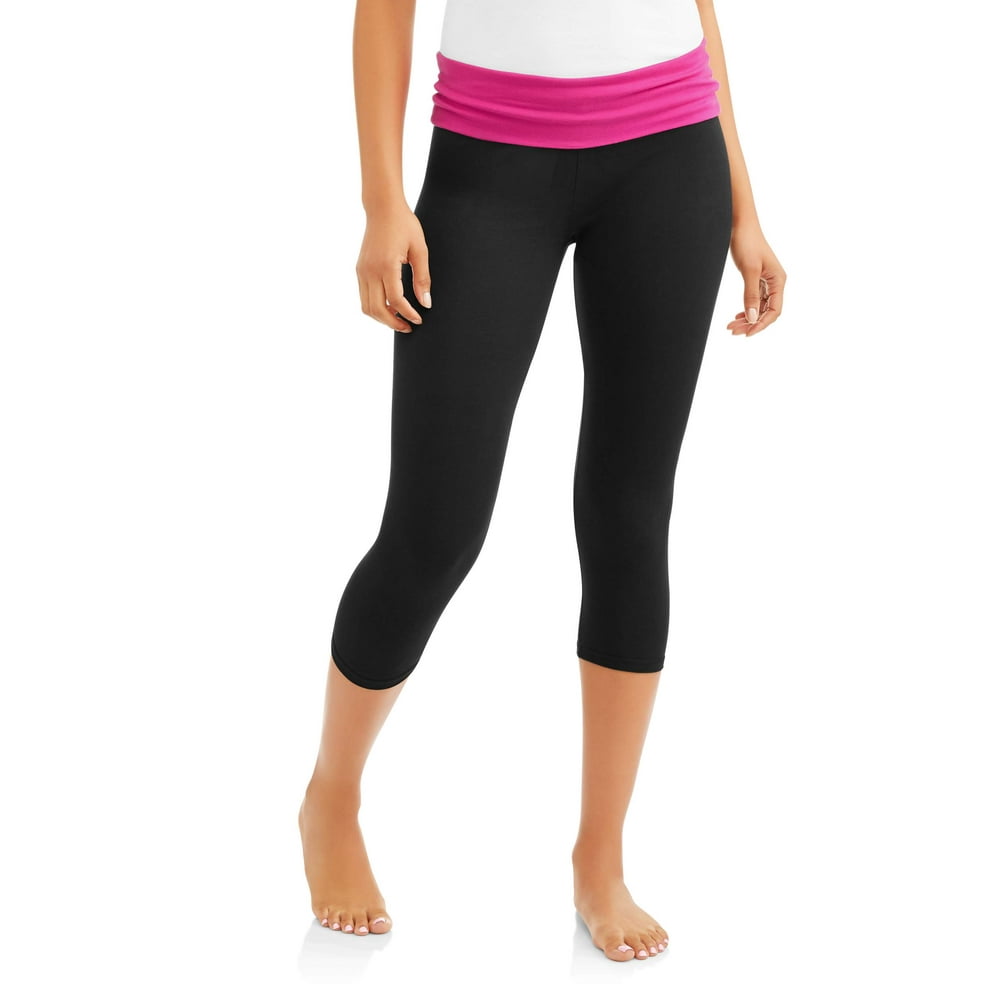 no boundaries fold over yoga capris
