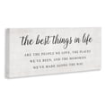 thumbnail image 2 of Stupell Industries Farmhouse Best Things In Life Uplifting Canvas Art, 24 x 10, by Natalie Carpentieri, 2 of 8