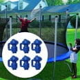 thumbnail image 3 of Tapa de poste para trampolín de diámetro para gancho de red, 6 piezas, azul, tapa de tubo de acero para trampolín infantil, 3 of 5