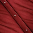 thumbnail image 5 of Superior Cotton Duvet Cover Set, Full/ Queen, Burgundy, 5 of 6