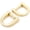 Gold, variant on Gold 3/8" Tiny D-Rings Shackle Screw Ring (5pcs) – Key Holder, Zip Puller & Paracord Bracelet Hardware