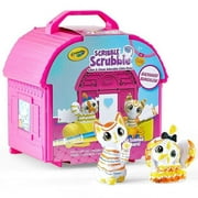 Crayola Scribble Scrubbie Pets Backyard Bungalow, School Supplies, Toys, Unisex Child, 8 Pcs