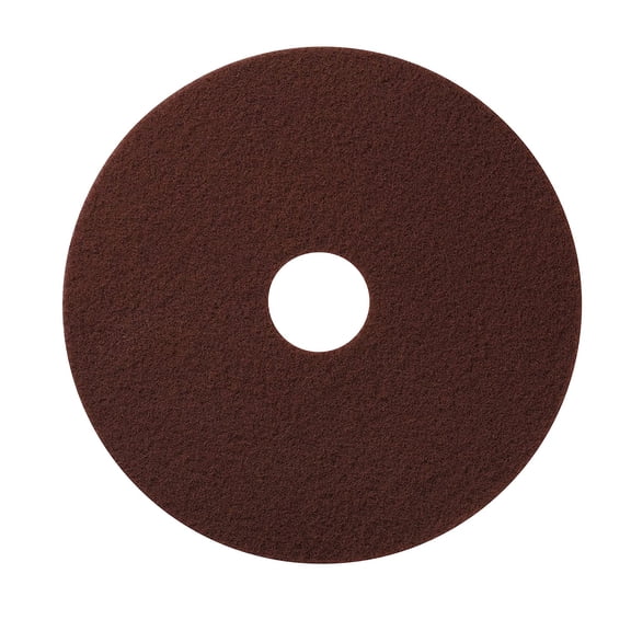Americo Maroon EcoPrep EPP Finish Removal Floor Pad, 14" Diameter, 10 Pads/Case