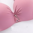 thumbnail image 4 of YWDJ Bras for Women Plus Size Front Closure Push up Comfort Straps Lace Bralette Breathable Soft Bra for All Shapes Sagging Breasts Pink 36, 4 of 7