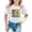 White, variant on Toddler Girls Summer Cute Tops Graphic Print Short Sleeve Crewneck Tee Top Size 2-3T , Pink