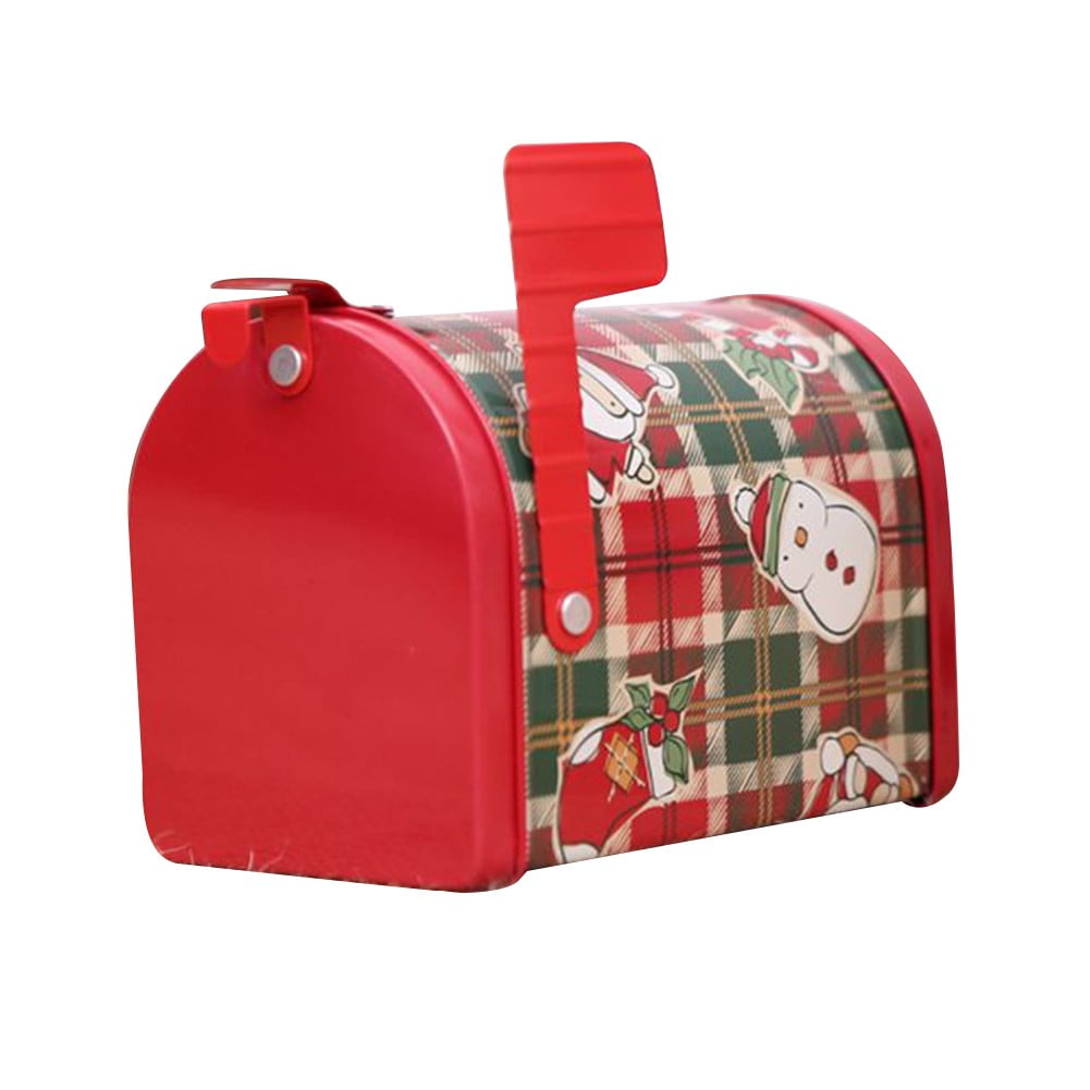 [ギフト/プレゼント/ご褒美] Useful Candy Box Food Grade Mailbox Design Christmas