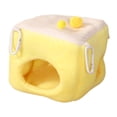thumbnail image 2 of Nido cálido para hámster, cama tipo cueva para conejillo de indias, escondite acogedor para hámster, cama colgante para escondite S, 2 of 8
