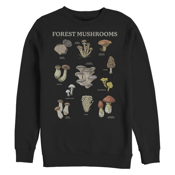 Men's Lost Gods Forest Mushrooms  Sweatshirt
