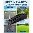 thumbnail image 3 of 2 Pack Lift Car Ramps,  8.6 Inch LiftPortable Auto Ramps for Oil Change and Vehicle Maintenance with Anti-Slip Base, Stackable with Handles, 3 of 7