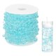 thumbnail image 1 of Perlas Flotantes Artificiales Uxcell para Centros de Mesa, Cadenas de Perlas Falsas de 8+3mm 66ft para Llenar Jarrones de Velas Flotantes, Azul Claro, 1 of 7