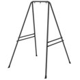 thumbnail image 1 of Support de Chaise Hamac en Métal Robuste, Cadre de Chaise Oeuf en Acier Résistant aux Intempéries pour Usage Intérieur et Extérieur, 48.8 Pouces x 56.3 Pouces x 70.9 Pouces, Noir, Base Stable pour Porche, Jardin Ou Chambre, 1 of 7