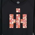 thumbnail image 3 of International Harvester Floral Fill Logo - Women's Lightweight French Terry Long Sleeve Shirt, 3 of 6