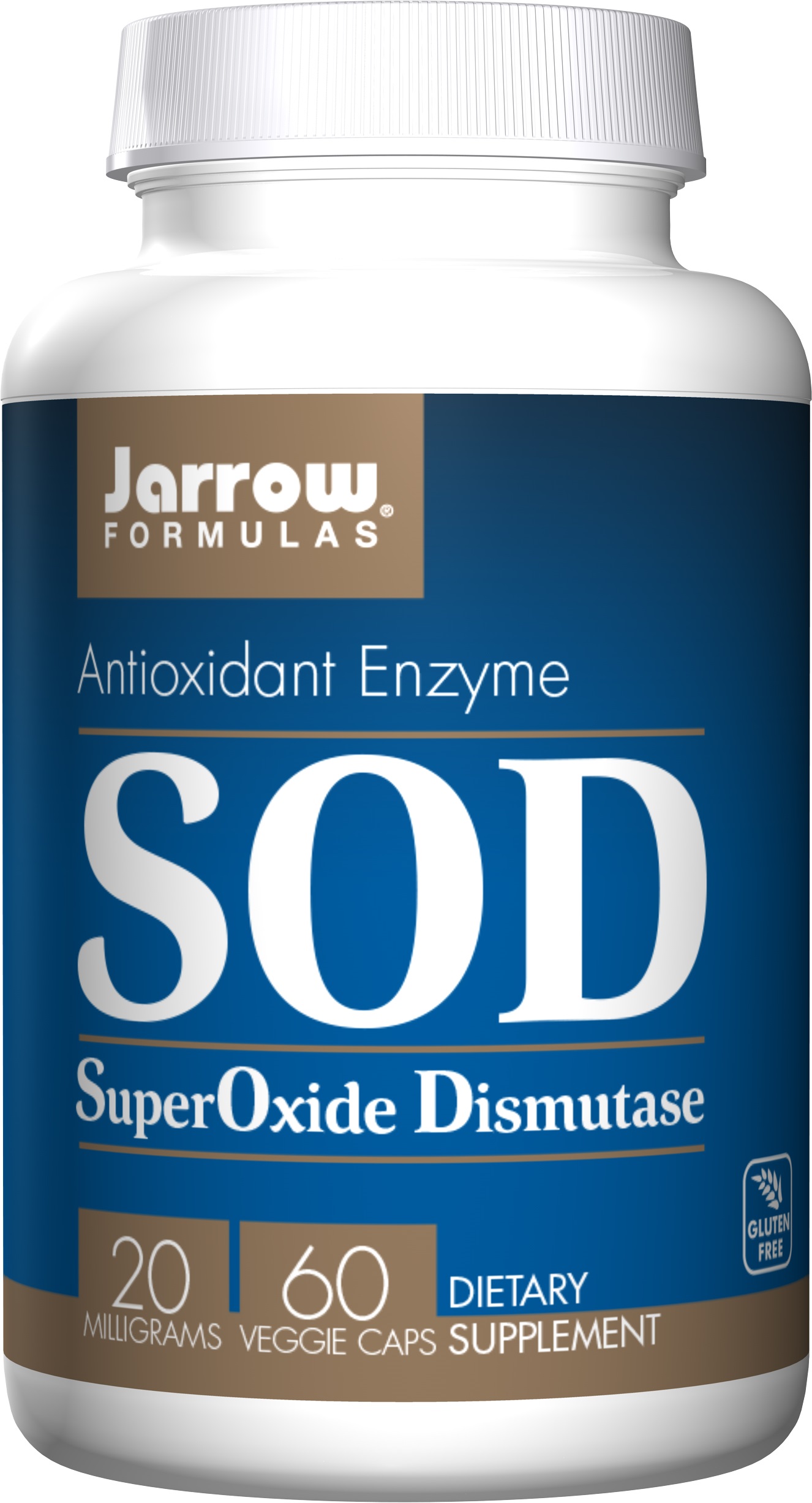 Jarrow Formulas Sod Superoxide Dismutase Antioxidant Enzyme Veggie Caps