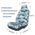 thumbnail image 2 of Lsque Sea Marine And Lighthouse Pattern Car Seat Covers for Front Seats , Waterproof Seat Covers for Cars, Sporty Front Seat Covers,Car Seat Cover Protector Front Seats, 2 of 5