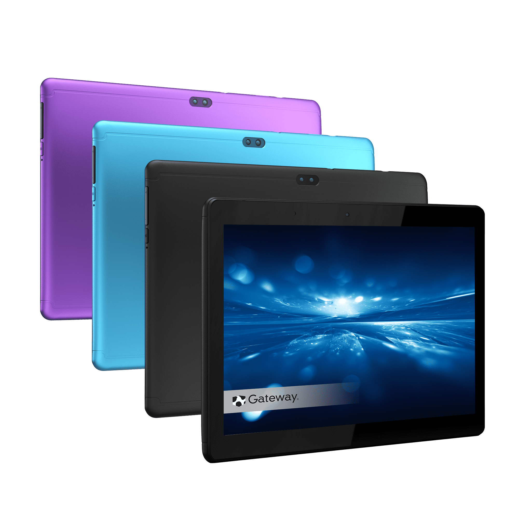 Gateway 10.1" Android Tablet, HD, Quad Core Processor, 2GB Memory, 32GB Storage, 2.0 MP Front Camera, 5.0 MP Rear Camera, Android 11 Go Edition, Blue