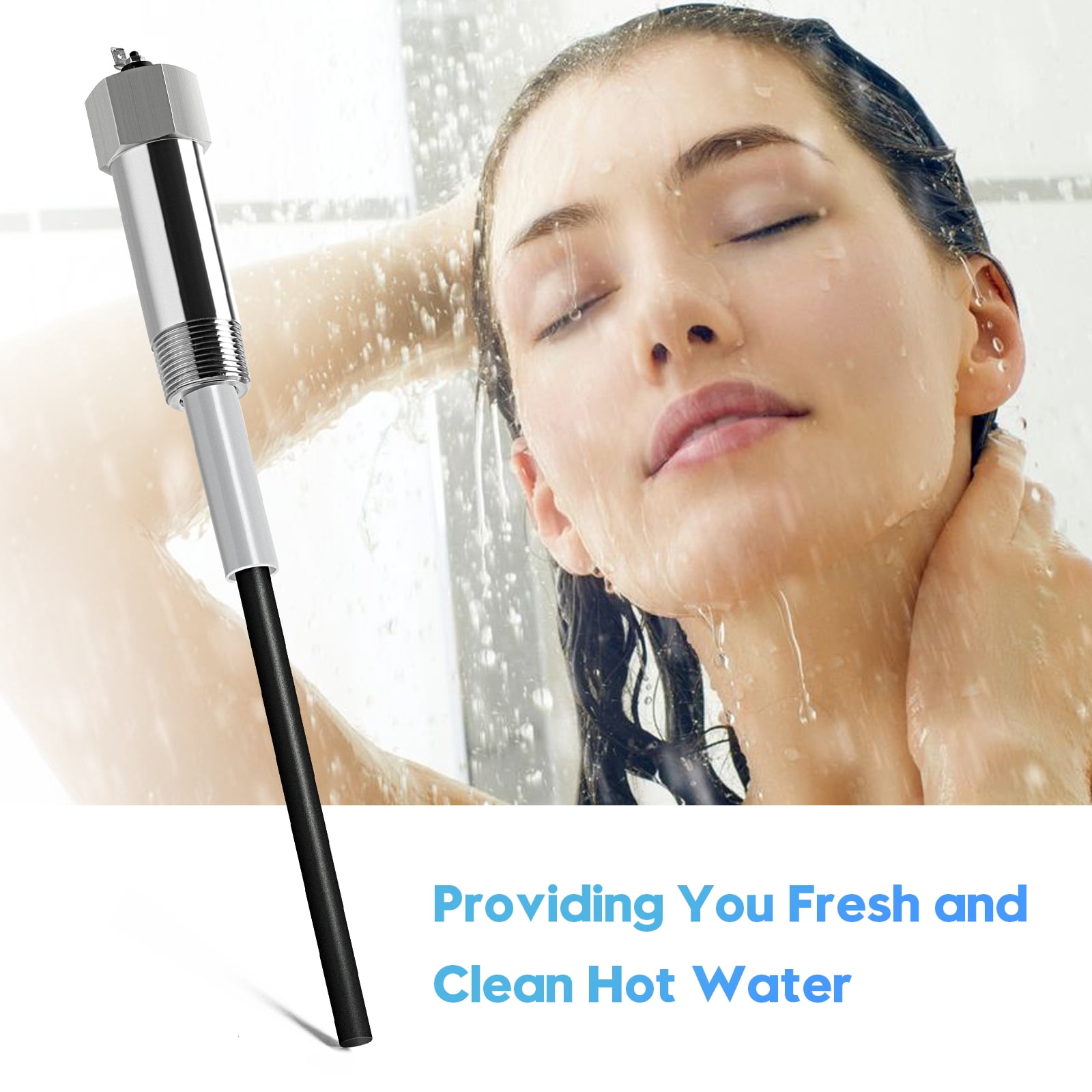 Briidea Powered Water Heater, 2-Year Warranty, 40-89 Gallon Capacity with Anti-Rust and Corrosion, Reduce Limescale