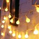 thumbnail image 1 of 6M 40 LED string lights ball string lights party garden decoration lamp party lighting Christmas decoration (warm white), 1 of 5