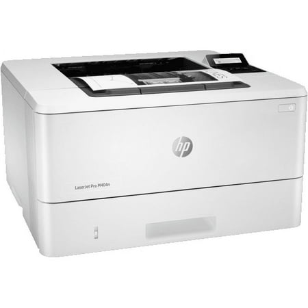 HP - LaserJet Pro M404n Black-and-White Laser Printer - White