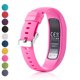 thumbnail image 4 of Pulsera de silicona deportiva de color sólido a prueba de sudor con ajuste cómodo y amplia compatibilidad compatible con Smartwatch, 4 of 7