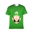 thumbnail image 2 of Luigi's Mansion Cartoon Unisex Short-sleeve Shirt For Men Women Novelty 3D Print T-Shirt Soft Comfortable Tee Shirts, 2 of 7