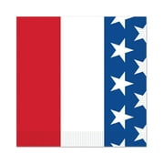 Fourth of July Independence Memorial Day Patriotic Beverage Paper Party Napkins