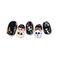 thumbnail image 3 of Dashing Diva Halloween Magic Pick 3D Nail Art Stickers, Sugar Skulls, 75ct, 3 of 5
