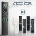 thumbnail image 3 of (Pack of 2) Replacement Remote Control Only for Roku TV, Compatible for TCL Roku/Hisense Roku/Onn Roku/Sharp Roku/Element Roku/Westinghouse Roku/Philips Roku Smart TVs (Not for Roku Stick and Box), 3 of 8