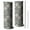 Brown Ethnic Feather, variant on 20oz Blue Pioneer Flower Striped Pattern Skinny Tumblers Stainless Steel Tumbler with Lid and Straw,Vacuum Insulated Double Wall Travel Tumbler Cups with Cleaning Brush for Coffee,Tea