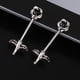 thumbnail image 2 of 1 Joyería Atractiva Escudo de material acero Perforaciones Cuerpo Del Pezón Barra Yuyangstore  Anillo de pezón, 2 of 7