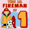 thumbnail image 2 of CafePress - Fireman First Birthday Infant Bodysuit - Baby Light Bodysuit, Size Newborn - 24 Months, 2 of 4
