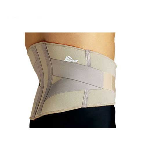 Thermoskin Lumbar Support Elastic Straps - 4X-Large - Black