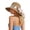 Z50-Khaki, variant on XINPING Women's Beaded Straw Sun Hat, Wide Brim UV Protection Beach Vacation Hat with Colorful Bead Detail for Stylish Summer Wear and Travel